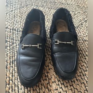 Sam Edelman fur lined loafers